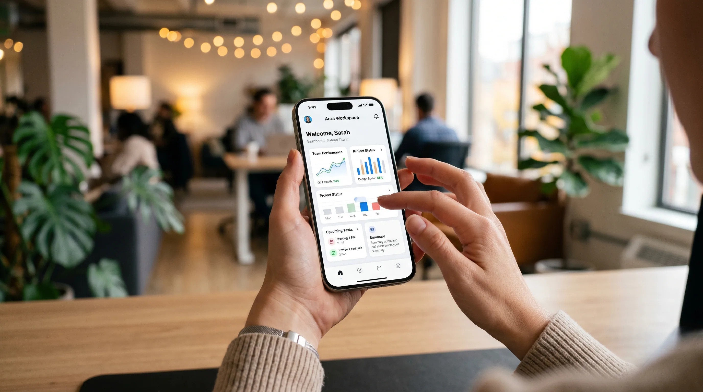 Professional mobile application developed in the USA